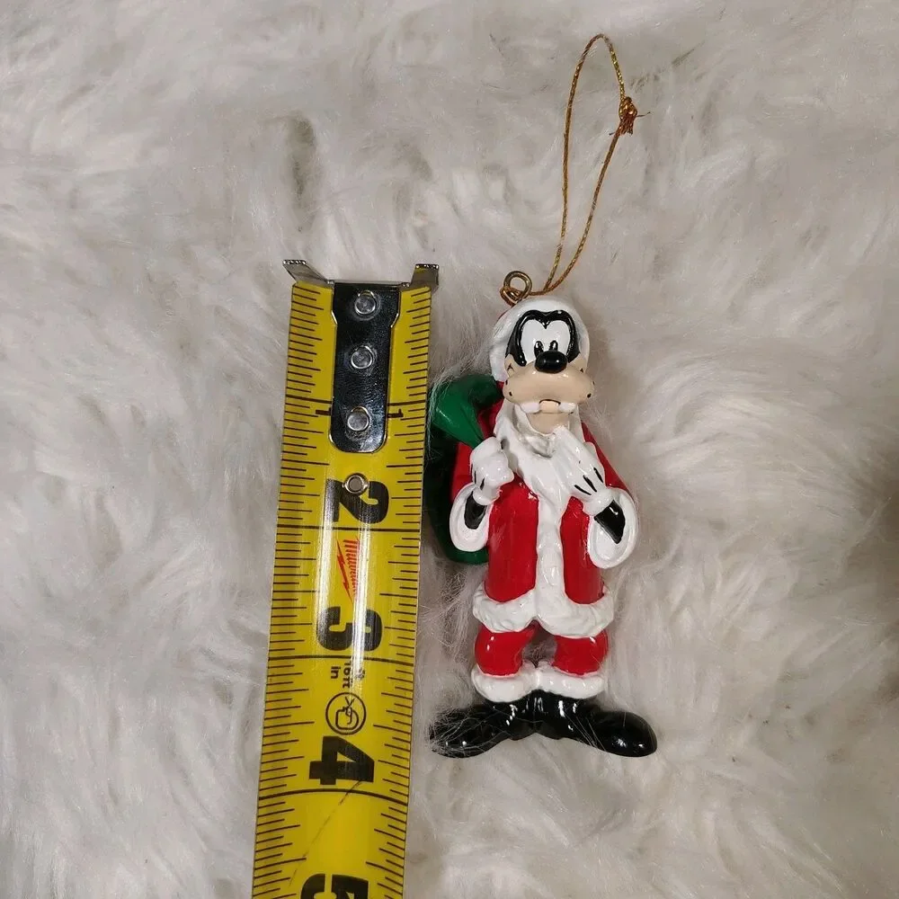 VTG Disney GOOFY SANTA It's a Small World Ornament Disney World Store 1992